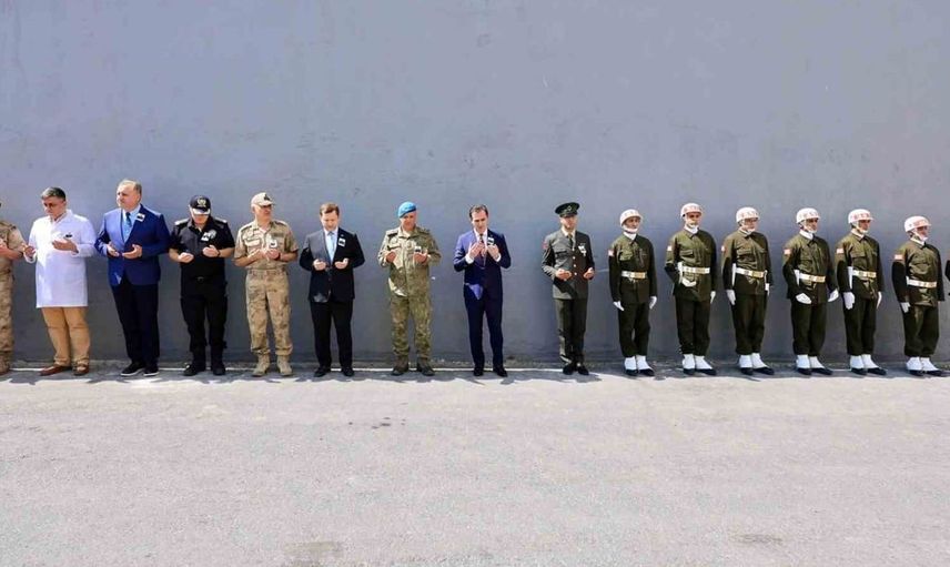 Kazada hayatını kaybeden uzman çavuş için tören düzenlendi