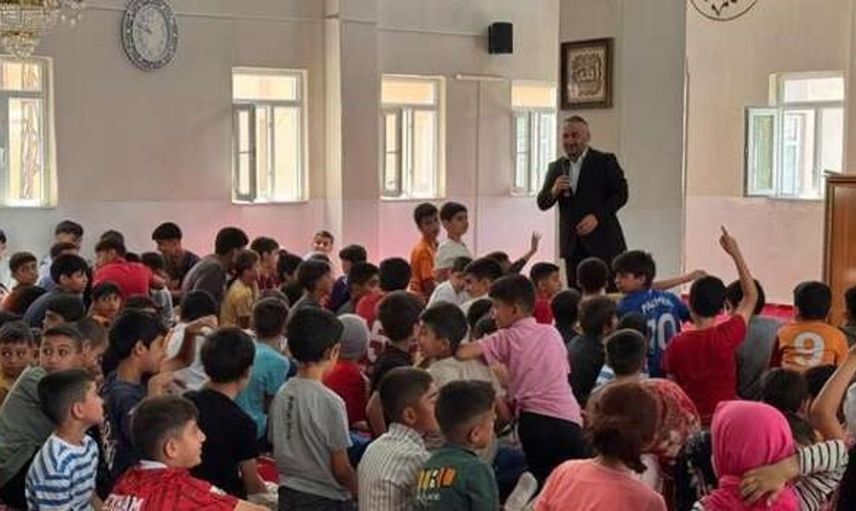 Hakkari'de öğrencilere hazreti peygamber'in aile hayatı anlatıldı