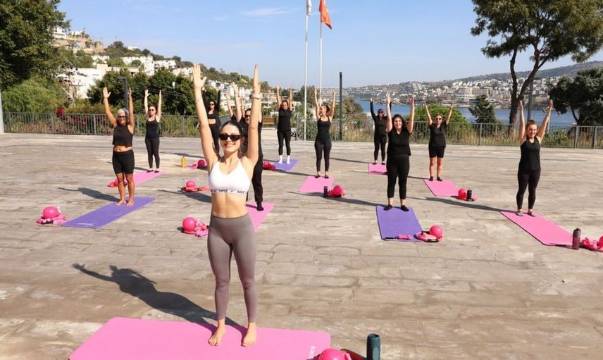 Bodrum'da pilates derslerine yoğun ilgi: Kasım kayıtlara açık
