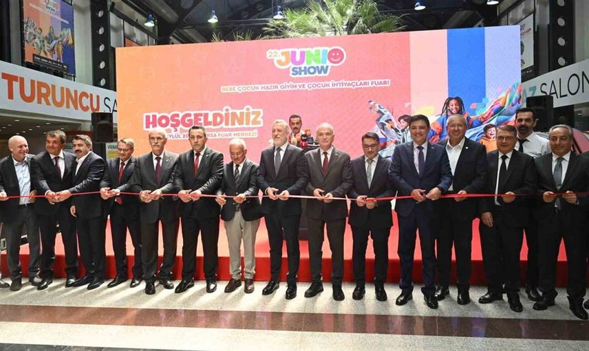 Junioshow fuarı ile bursa, çocuk konfeksiyonunda global bir merkez haline geliyor