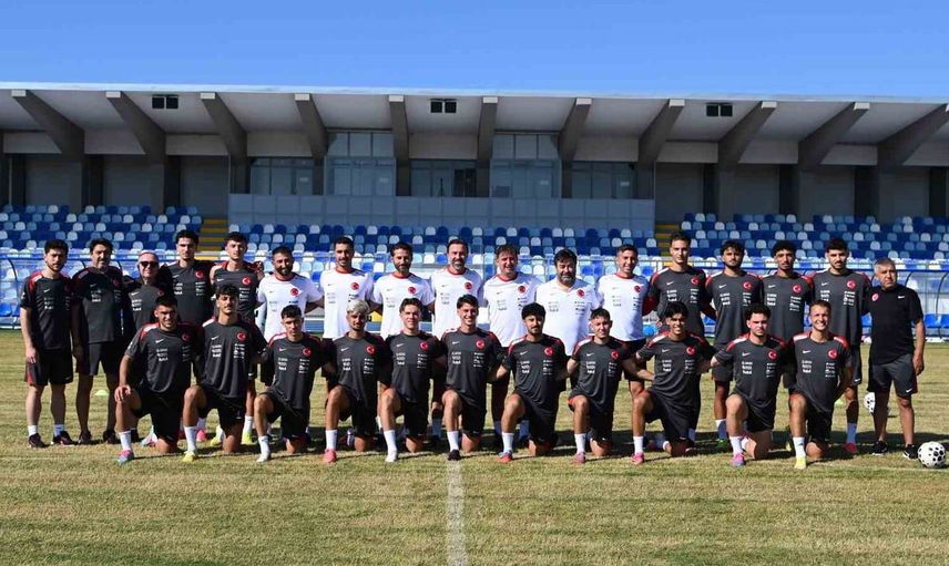U20 milli takımı Akdeniz Oyunları'nda Kuzey Makedonya ile karşılaşıyor