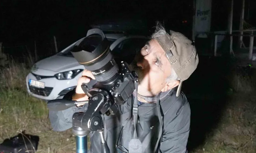 Kastamonu’da gökyüzü meraklıları perseid meteor yağmurunu coşkuyla izledi