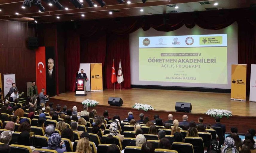 Hatay öğretmen akademileri 2026-2027 eğitim yılına merhaba dedi