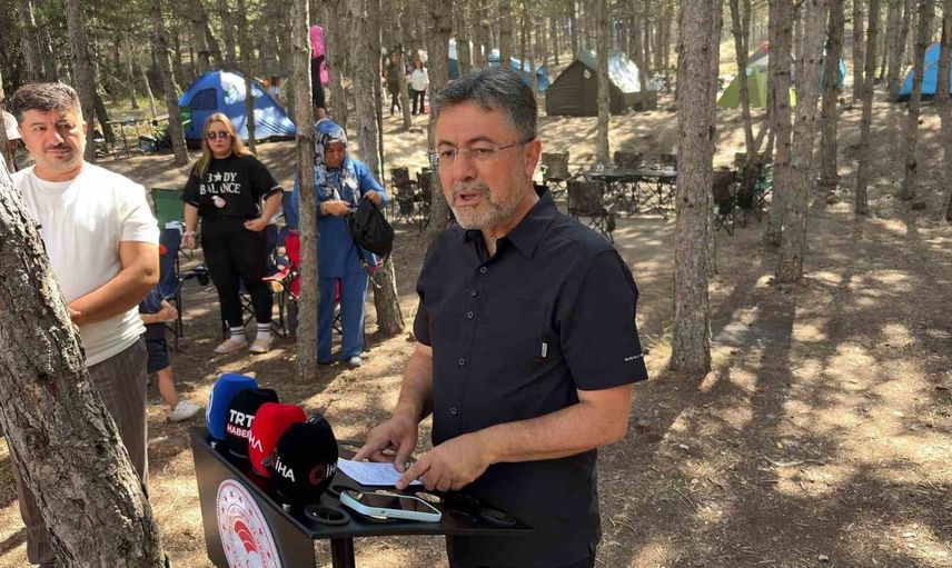 Milli park sayısında büyük artış: Bakan Yumaklı doğa kampında ailelerle buluştu