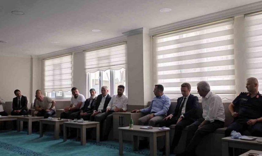 Karaburun Köyü Camisi yeniden ibadete açıldı