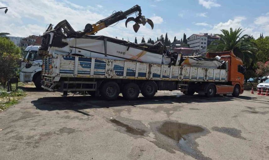 Trabzon'da hurdaya ayrılan araçlar ekonomik fırsata dönüşüyor