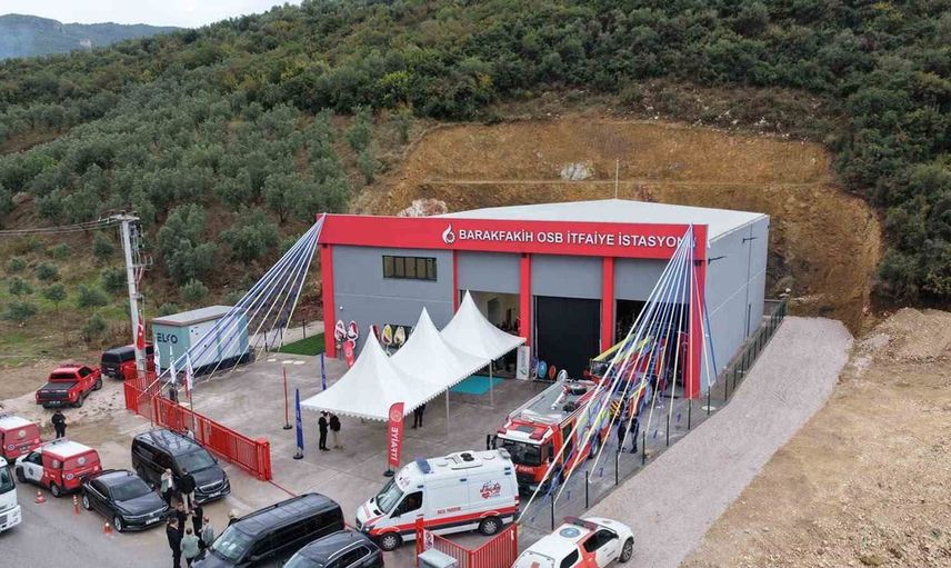Bursa'da yeni itfaiye istasyonu açıldı: Yangın güvenliğine güçlü adım