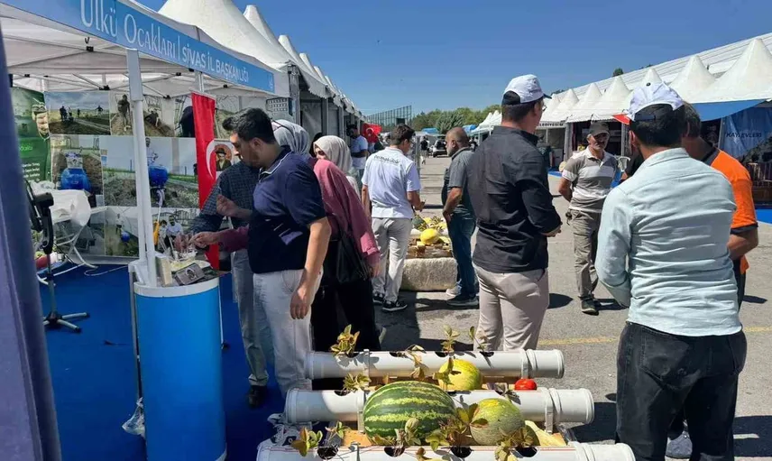 Sivas'ta permakültür projeleri tarım fuarında tanıtıldı