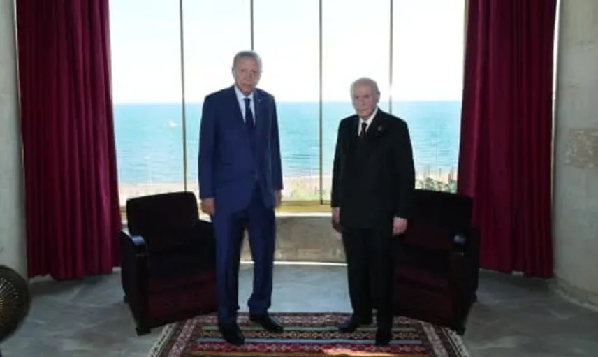 Malazgirt Zaferi'nin yıl dönümünde önemli görüşme: Erdoğan ve Bahçeli bir araya geldi