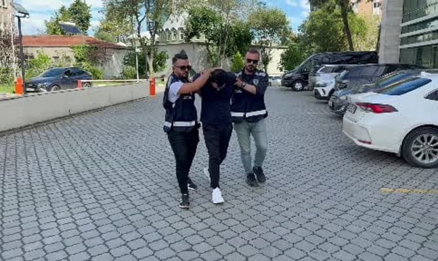 Saklandığı gardıropta yakalanan hükümlü adliyeye sevk edildi
