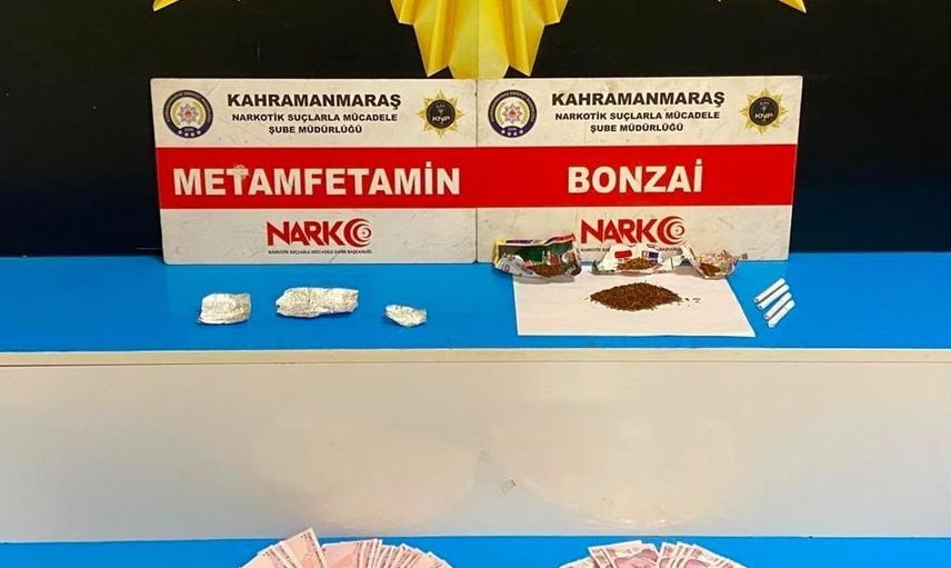 Kahramanmaraş'ta düzenlenen narkotik operasyonlarında 9 şüpheli tutuklandı