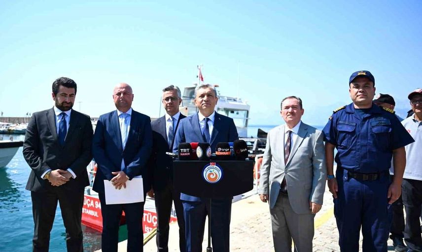 Antalya'daki deniz kirliliği ile mücadelenin yeni adımları