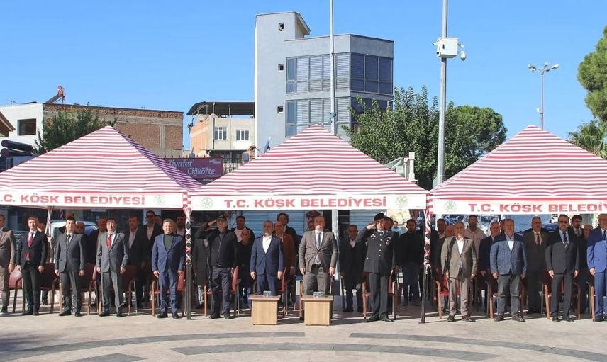 Köşk’te muhtarlar günü coşkusu zeybek gösterisiyle taçlandı