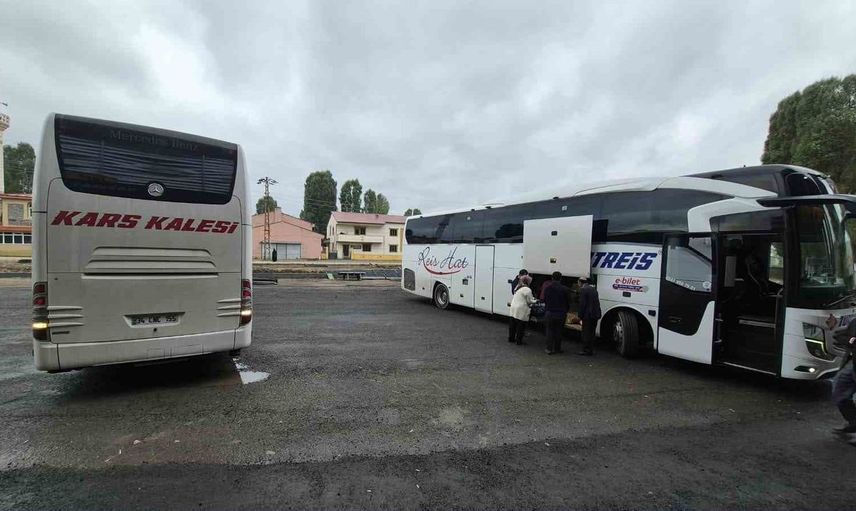Sarıkamış’ta yeni otobüs terminali hizmete girdi
