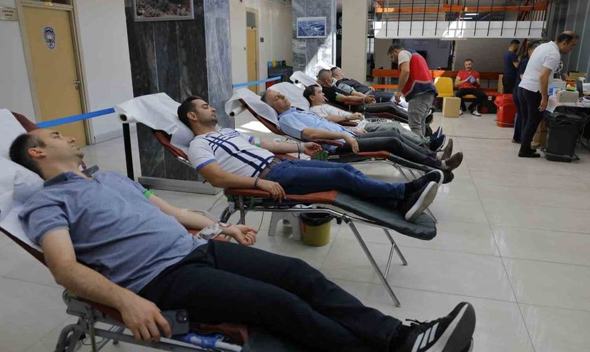 Kayseri Büyükşehir Belediyesi'nden kan bağışı kampanyası