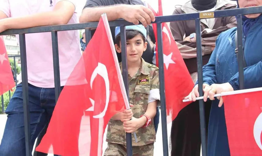 Sivas'ta 30 Ağustos Zafer Bayramı coşkusu dorukta