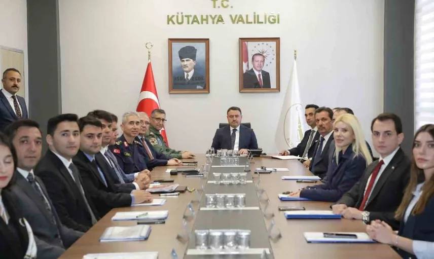 Kütahya'da güvenlik konuları masaya yatırıldı