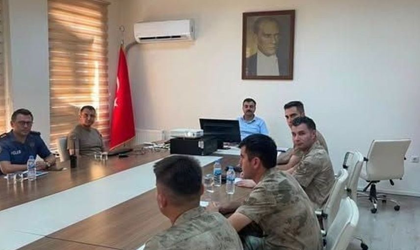 Dicle'de asayiş toplantısı yapıldı