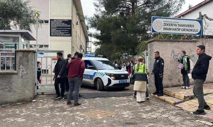 Kahramanmaraş'ta gaz sızıntısı paniği: Okulda öğrenciler hastaneye kaldırıldı