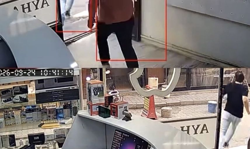 Kameralara yansıyan deprem anı, panik dolu anları ortaya koydu