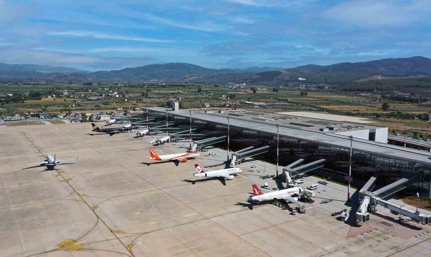 Milas-Bodrum havalimanında 8 ayda 3 milyon yolcu rekoru