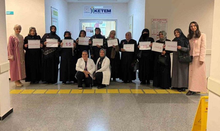 Bayburt'ta köylerde sağlık taraması: Kanser erken teşhisine dikkat çekildi