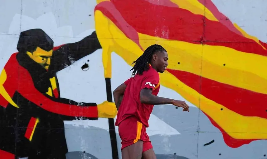 Rafael Leao, Galatasaray'da forma giymek için ilk adımlarını attı