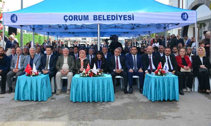 Çorum'da çocuklar için yeni bir yuva: 15 Temmuz Neşeli Çocuk Gündüz Bakım Evi açıldı