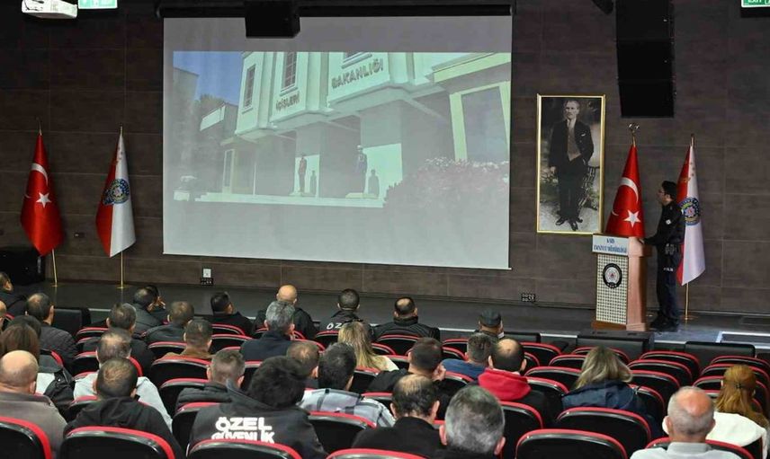 Kars'ta özel güvenlik görevlilerine kapsamlı eğitim verildi