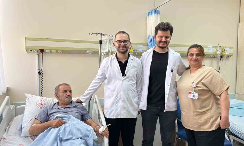 Hakkari'de böbrek tümörü kapalı yöntemle başarıyla alındı