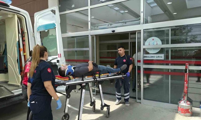 Adıyaman'da motosiklet kazası: Sürücü yaralandı