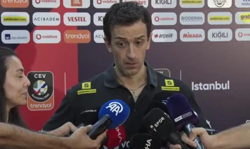 Daniele Santarelli'den iddialı mesaj: En iyi voleybolumuzu oynarsak herkesi yenebiliriz