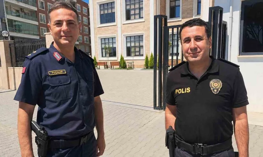 Söke'de güvenlik teşkilatında iki önemli terfi