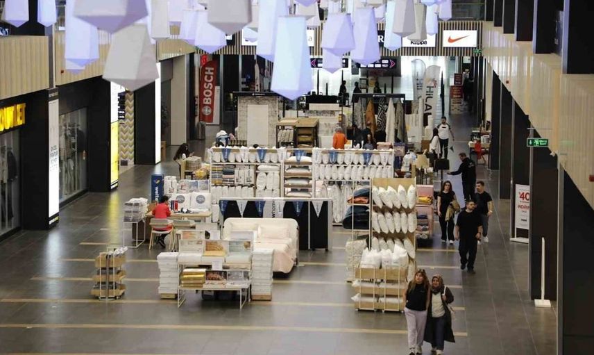 Kumsmall AVM'de alışveriş festivali rüzgarı: Halı ve ev tekstili fırsatları