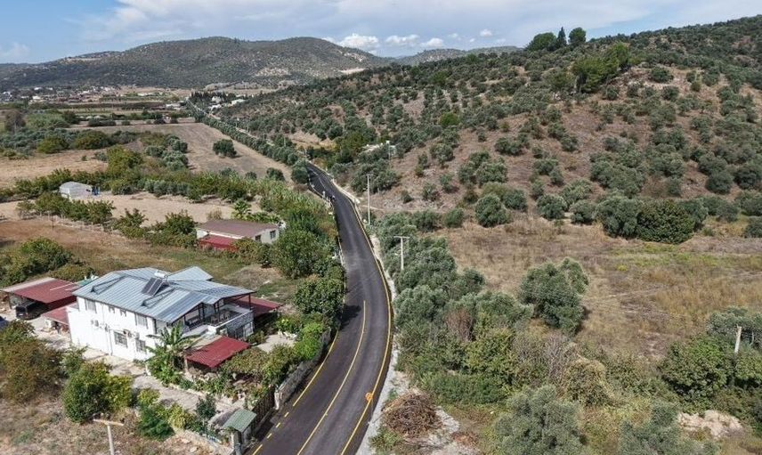 Milas'ta ulaşım konforunu artıran yol çalışmaları tamamlandı