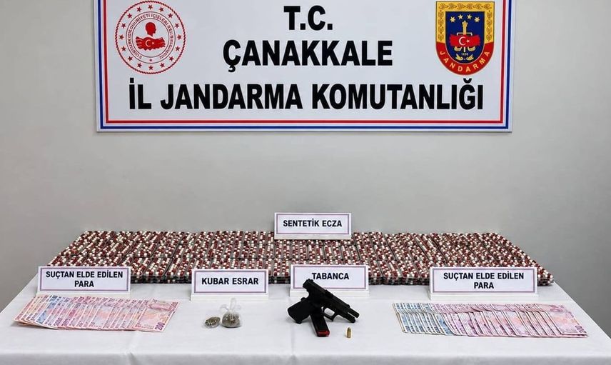 Biga'da narkotik operasyonu: 2 tutuklama gerçekleşti