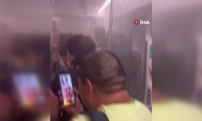 Barcelona metrosunda yangın paniği: 39 kişi hastaneye kaldırıldı