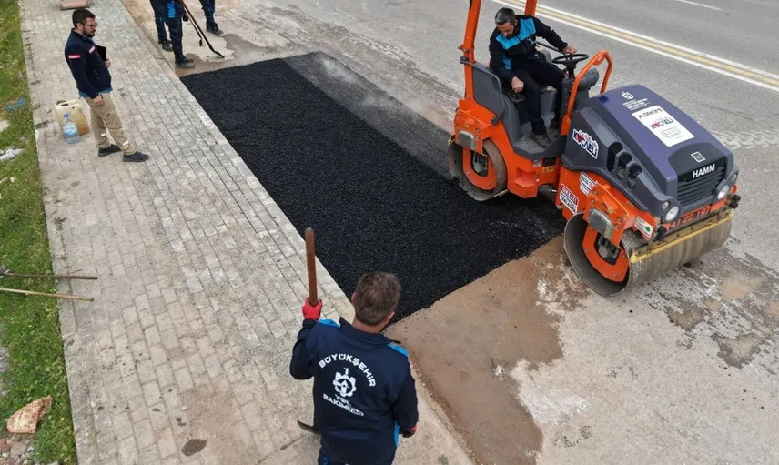 Kocaeli’de yol bakımında göz dolduran başarı: A Takımı'nın yükselişi