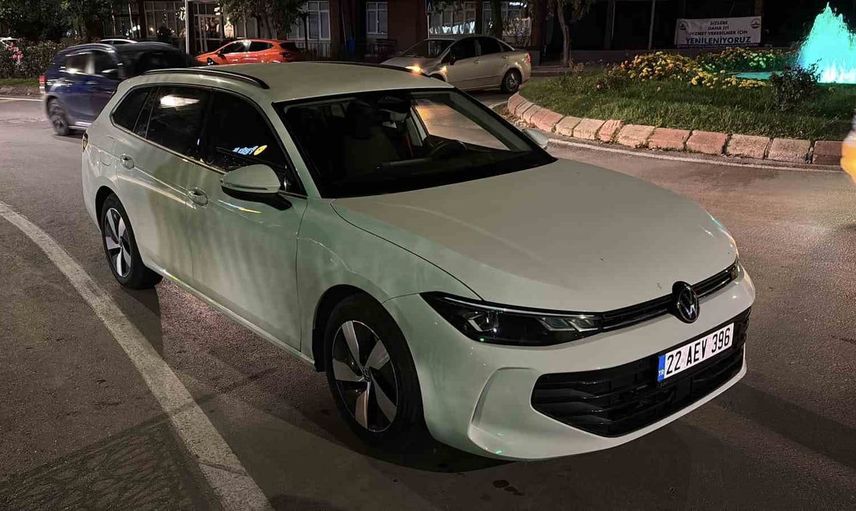 Edirne'de trafik kontrolünde ehliyet süresini unutan sürücünün ilginç tepkisi