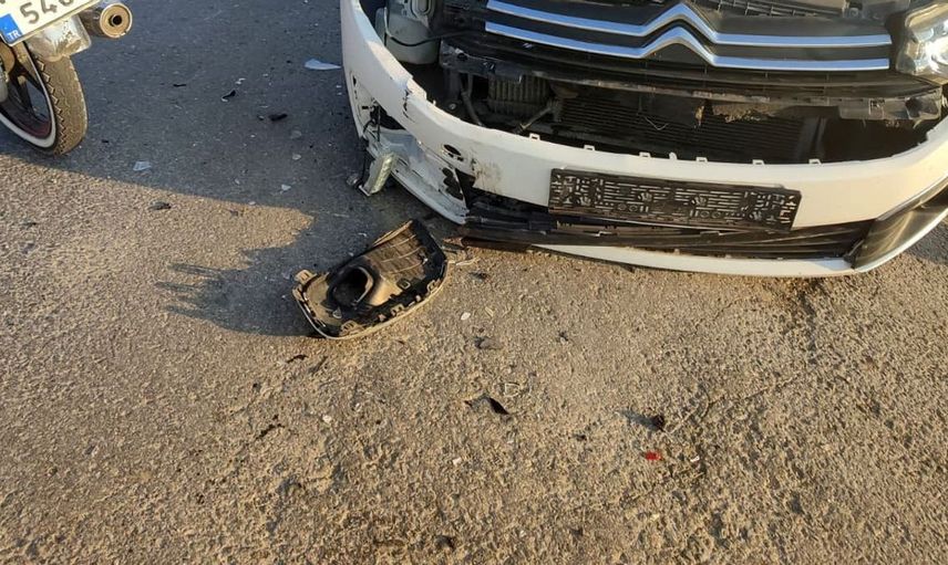 Muş'ta motosiklet otomobille çarpıştı: Sürücü ağır yaralı