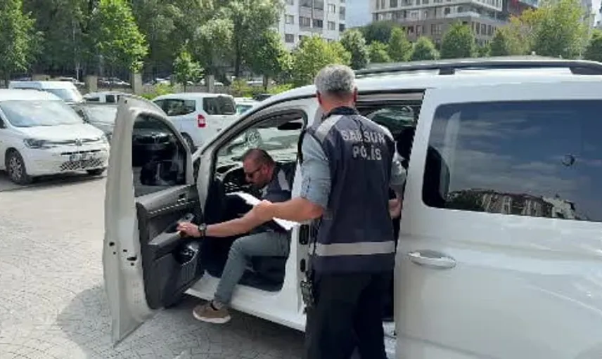 Samsun'da 15 yıl hapis cezası bulunan şahıs GBT kontrolünde yakalandı