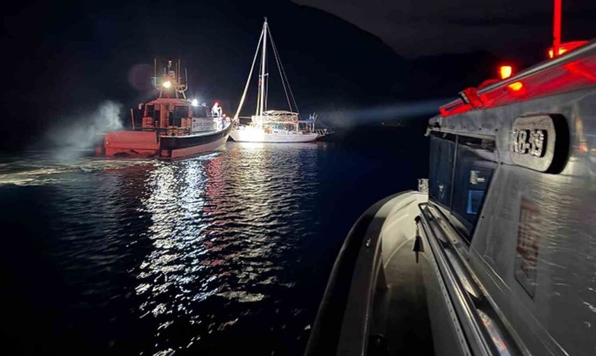 Muğla'da gezi teknesinde göçmen kaçakçılığı operasyonu gerçekleştirildi