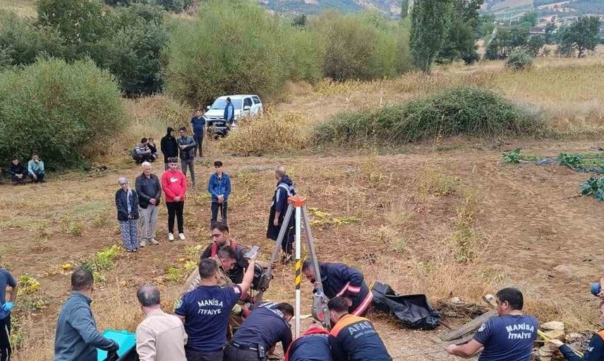 Manisa'da kaybolan alzaymır hastası kadının cesedi su kuyusunda bulundu