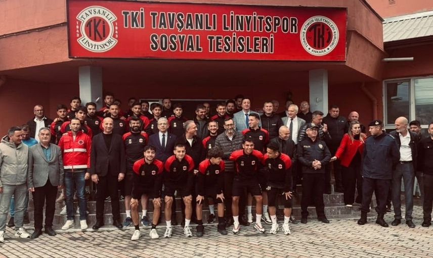 Yeni sezona dualarla merhaba diyen TKİ Tavşanlı Linyitspor'un coşkulu açılışı