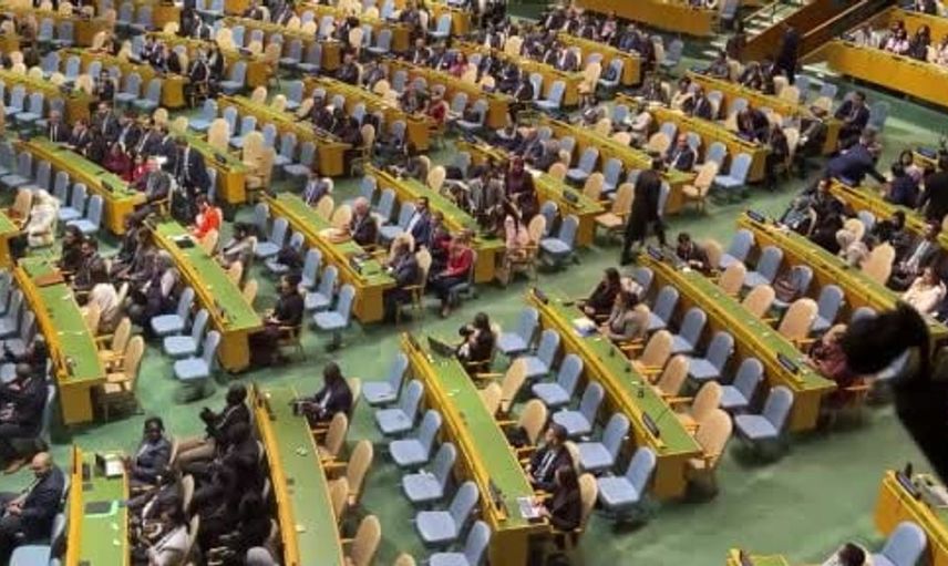 Netanyahu, Birleşmiş Milletler'de yalnız kaldı: Boş koltuklara hitap etti