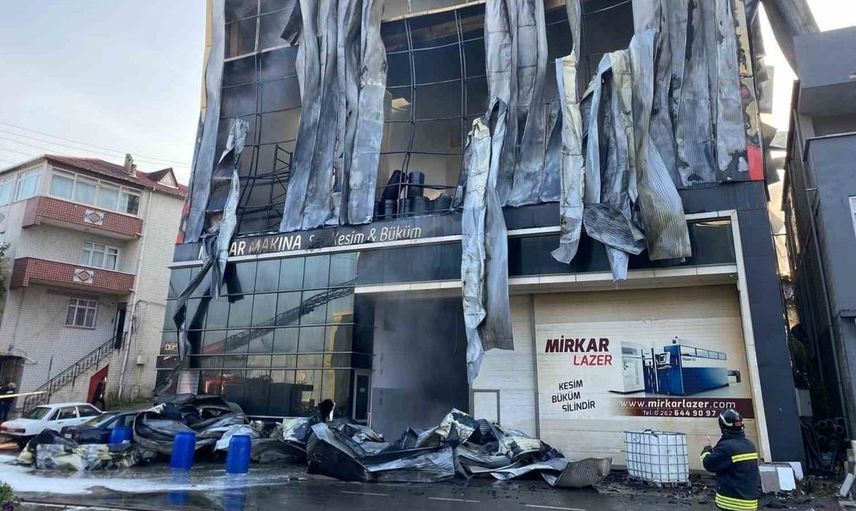 Fabrika yangını davasında gergin anlar: keşif sırasında tartışma çıktı
