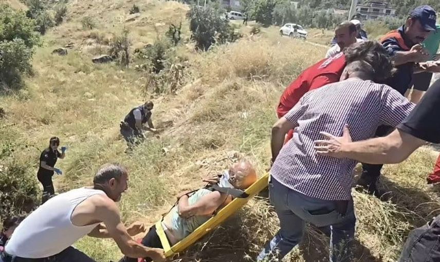 Dron ve iz takip köpekleriyle kaybolan yaşlı adam bulundu