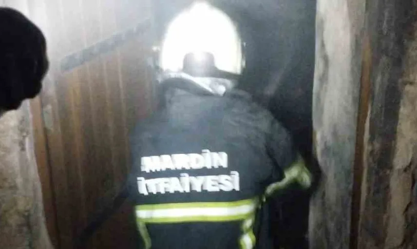Mardin'de müstakil evde çıkan yangın kontrol altına alındı