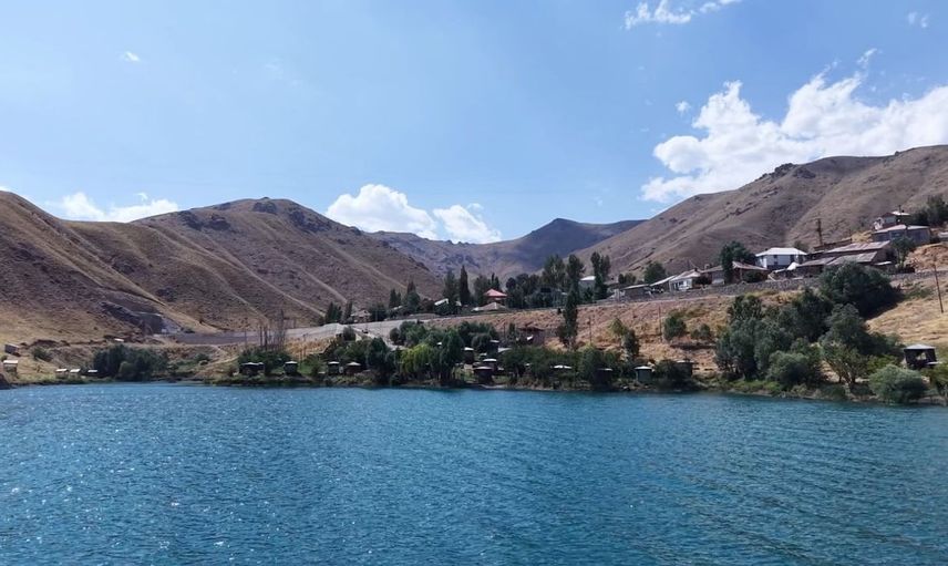 Dilimli Barajı yaz aylarında ziyaretçilerin gözdesi haline geldi