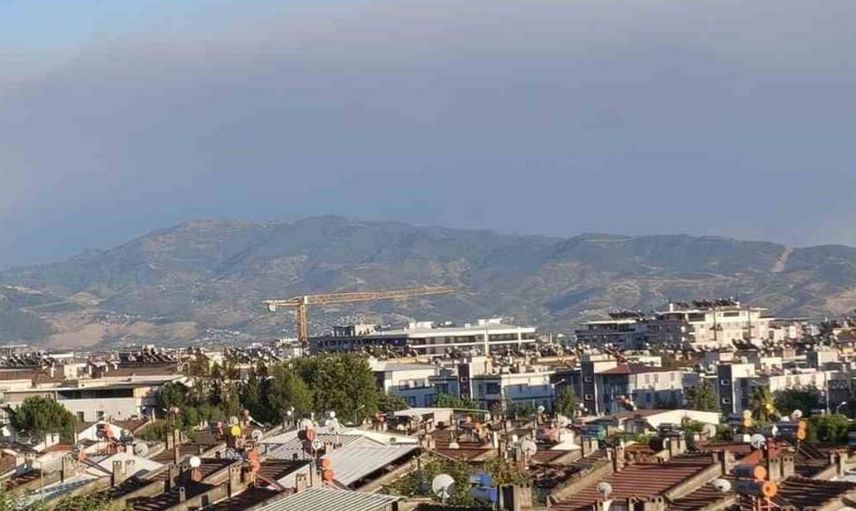 Çine'de orman yangını etkisini gösteriyor